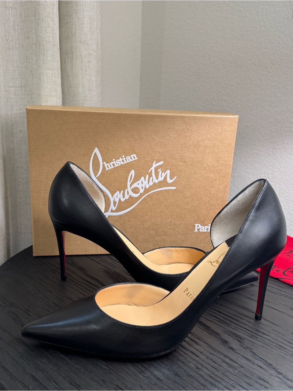 Christian Louboutin Iriza 85 Pumps Nappa Black 41 - Picture 3 of 9